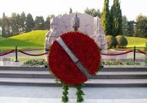 Сотрудники СГБ посетили могилу великого лидера на Аллее почетного захоронения (ФОТО, ВИДЕО)