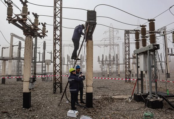 В Нахчыване на подстанции "Арпачай" установлен новый трансформатор напряжения