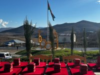 Первым семьям бывших вынужденных переселенцев в селе Баллыджа вручены ключи от домов (ФОТО)