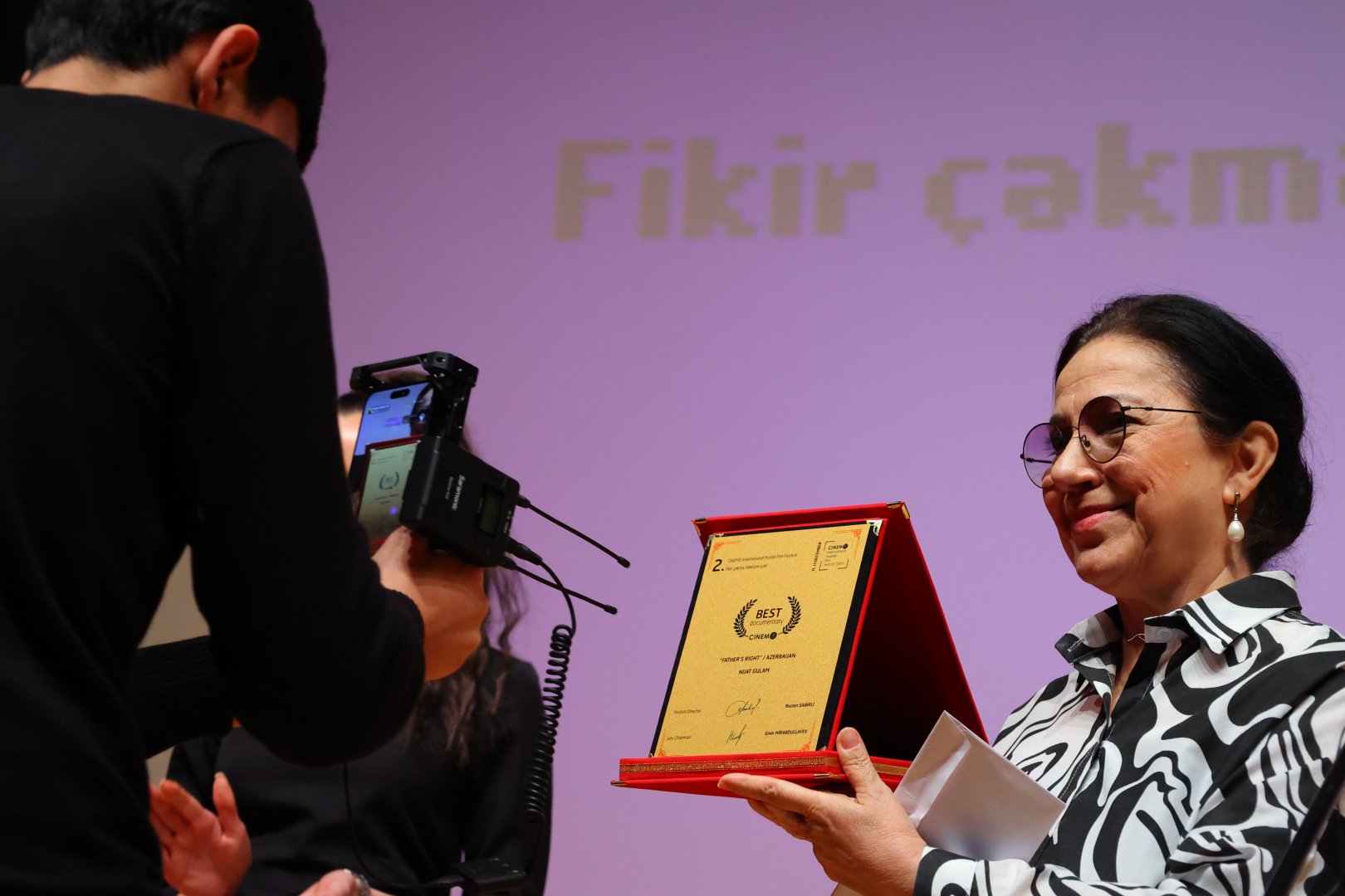 В Баку состоялась церемония награждения Международного фестиваля мобильных фильмов CINEMO (ФОТО)