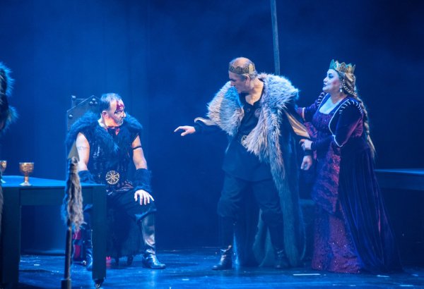 Обуреваемые жаждой власти к трону короля!  Бенефис Бести Джафаровой в образе Леди Макбет (ФОТО)