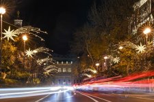 В Баку ведутся подготовительные работы к празднованию Нового года (ФОТО)