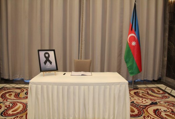 В связи с днем траура в посольстве Азербайджана в Китае создана Книга памяти (ФОТО)