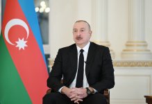 Президент Ильхам Алиев дал интервью местным телеканалам (ВИДЕО/ФОТО)