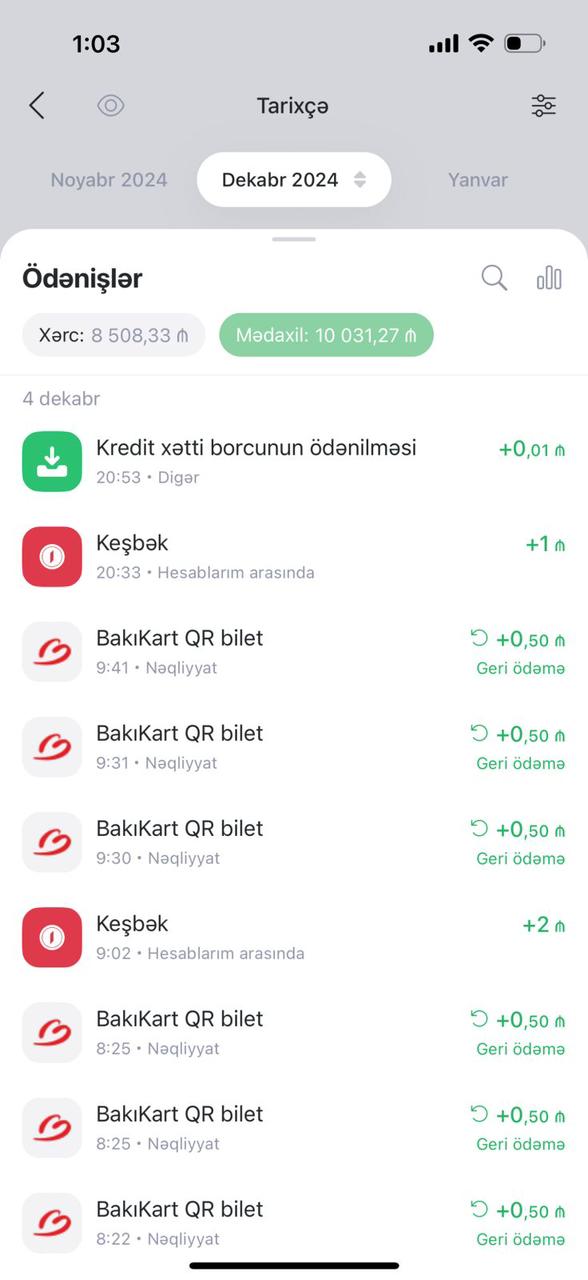 Внесена ясность в вопрос суммы возврата средств за использованные проезды по BakıKart (ФОТО)