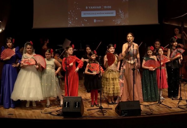 В Баку состоялся концерт "Голоса зимнего чуда"  (ФОТО)