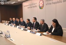 Главы МИД Азербайджана и Грузии обсудили ряд вопросов в Баку (ФОТО)