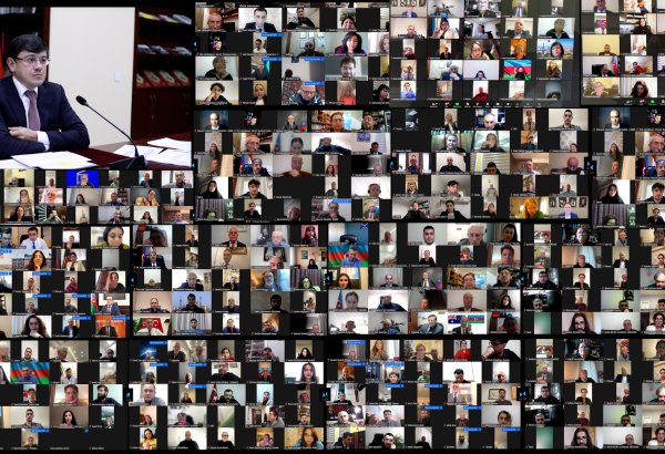 Состоялась видеоконференция с участием азербайджанцев из 85 стран