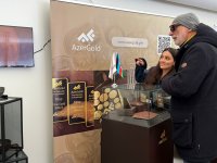 Коллекции золотых и серебряных монет ЗАО “AzerGold” в очередной раз были выставлены в Швейцарии (ФОТО)