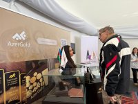 Коллекции золотых и серебряных монет ЗАО “AzerGold” в очередной раз были выставлены в Швейцарии (ФОТО)
