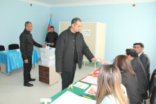 В Нахчыване осужденные проголосовали на муниципальных выборах (ФОТО)