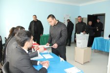 В Нахчыване осужденные проголосовали на муниципальных выборах (ФОТО)