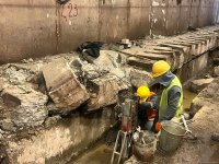 Оборотный тупик станции метро "Ази Асланов" в Баку подготовлен к ремонту (ФОТО)