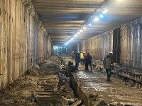 Оборотный тупик станции метро "Ази Асланов" в Баку подготовлен к ремонту (ФОТО)