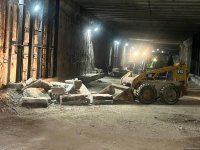 Оборотный тупик станции метро "Ази Асланов" в Баку подготовлен к ремонту (ФОТО)