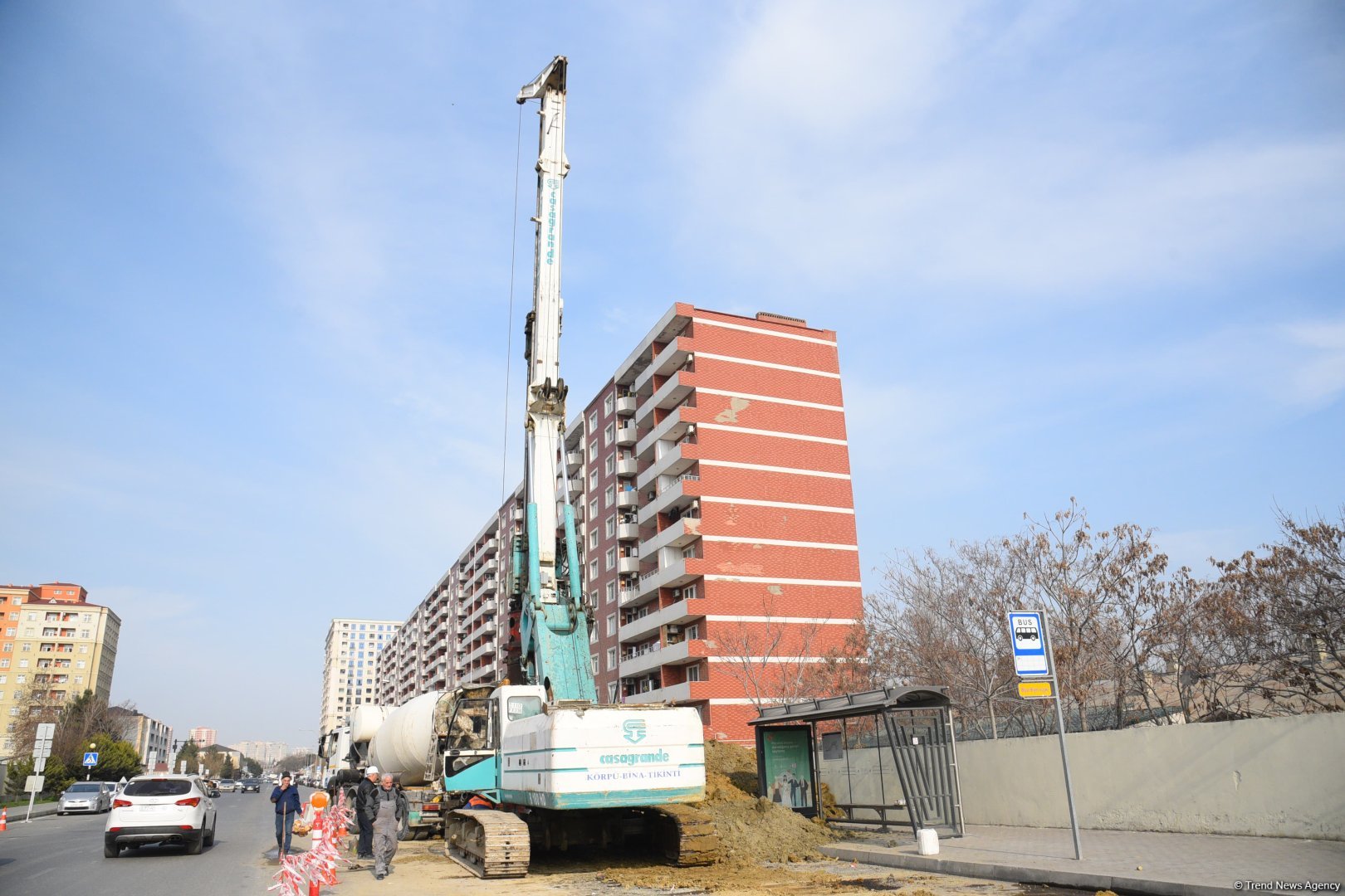 Фоторепортаж с места сноса рынка "Кешля" в Баку