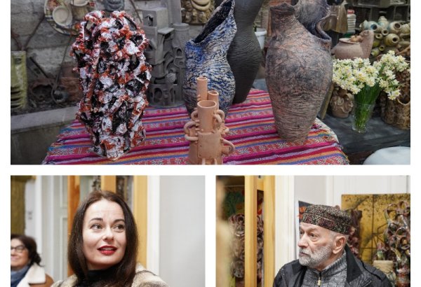 Пламенные женщины в керамике в Ичеришехер… Мир Теймур Мамедов и Ирина Денев в проекте "Вижу-чувствую" (ФОТО)