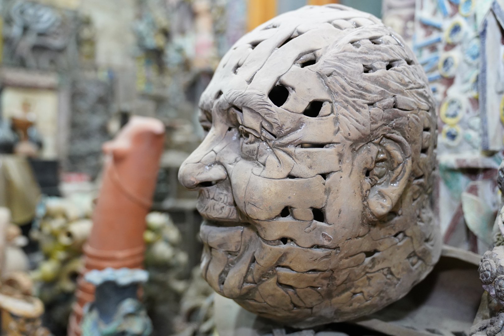 Пламенные женщины в керамике в Ичеришехер… Мир Теймур Мамедов и Ирина Денев в проекте "Вижу-чувствую" (ФОТО)