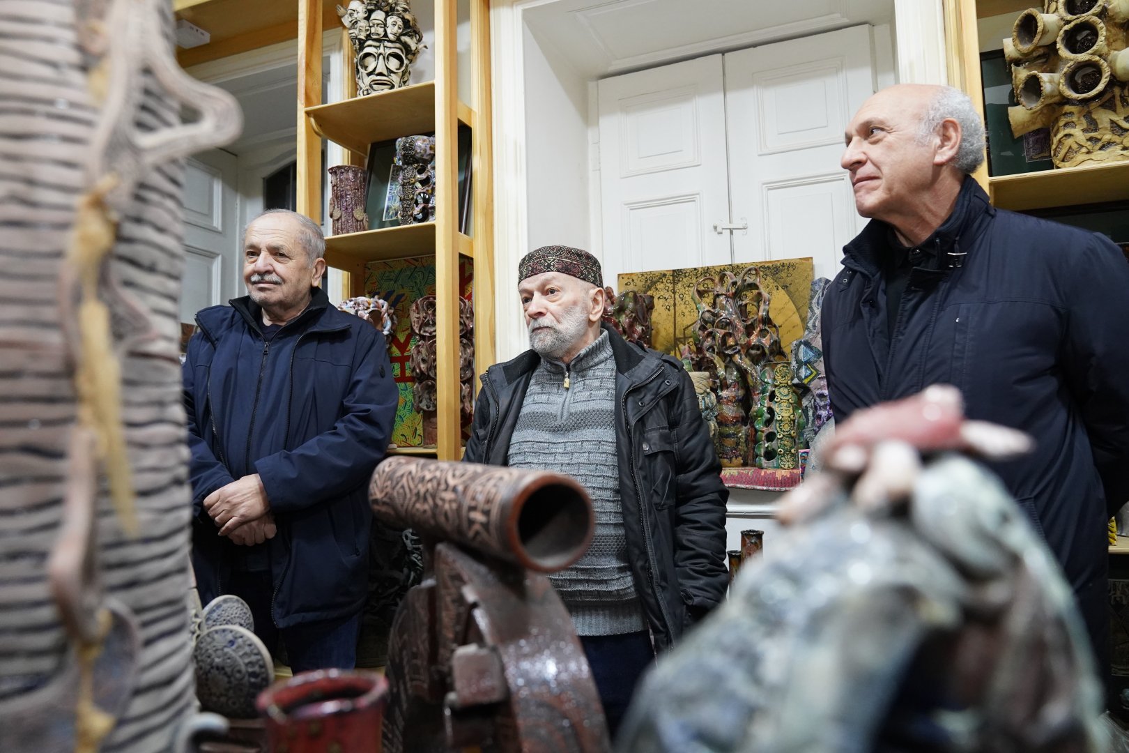 Пламенные женщины в керамике в Ичеришехер… Мир Теймур Мамедов и Ирина Денев в проекте "Вижу-чувствую" (ФОТО)