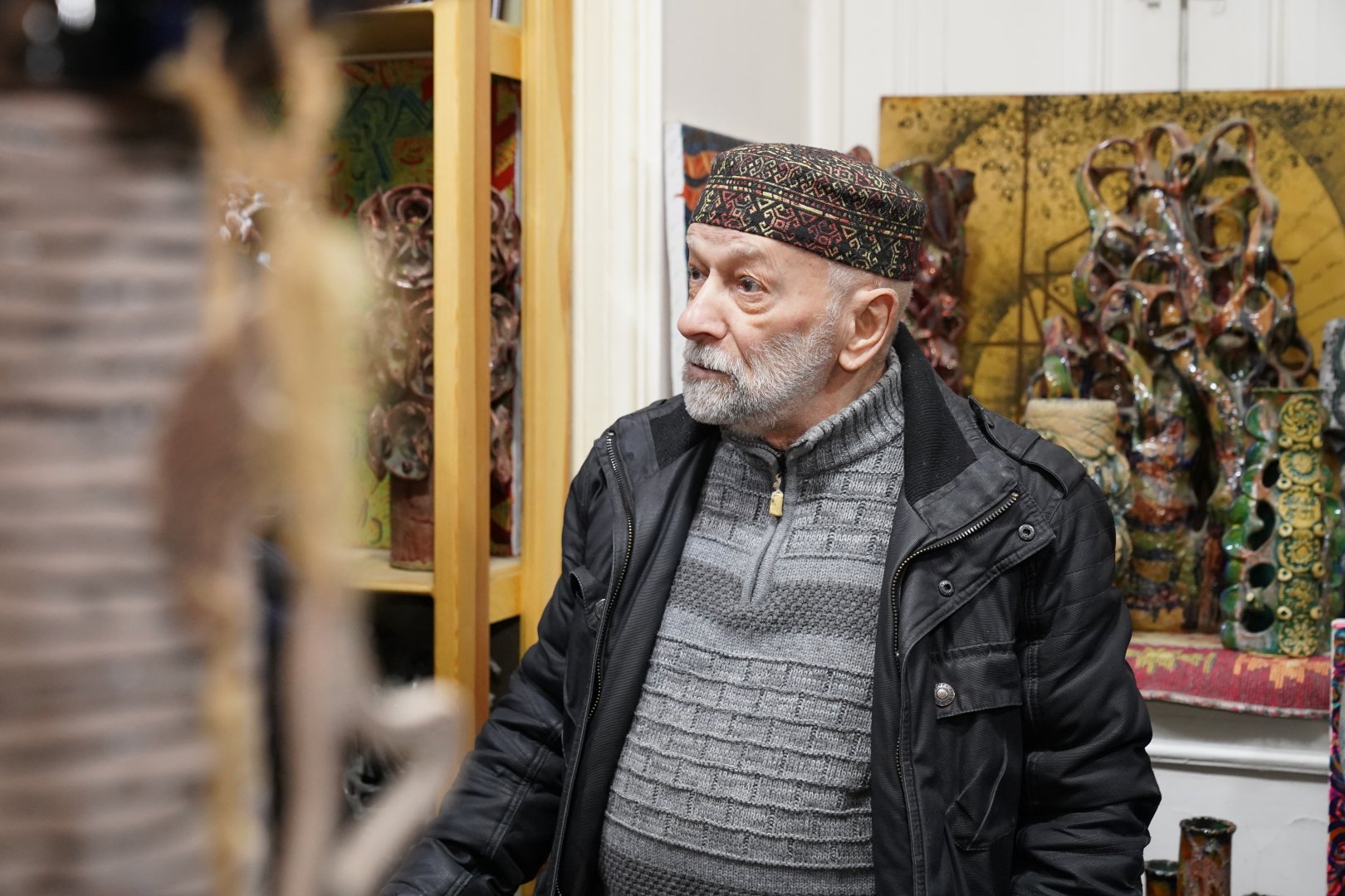 Пламенные женщины в керамике в Ичеришехер… Мир Теймур Мамедов и Ирина Денев в проекте "Вижу-чувствую" (ФОТО)