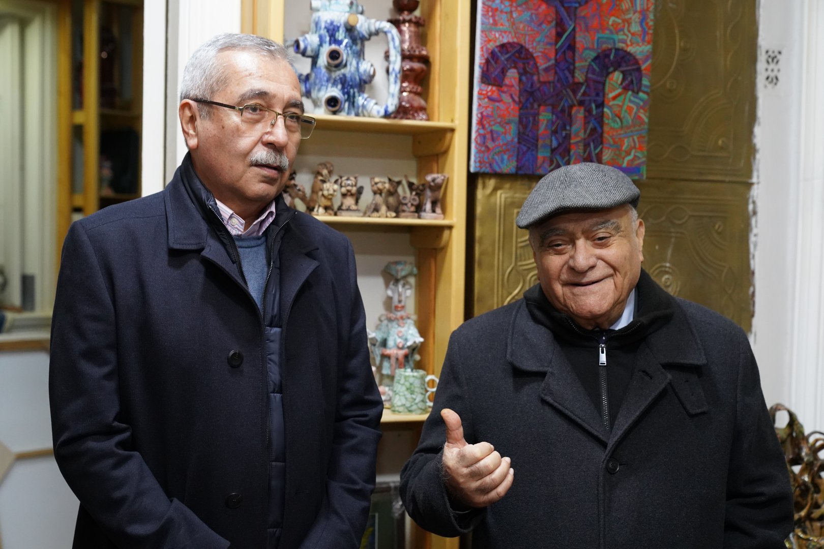 Пламенные женщины в керамике в Ичеришехер… Мир Теймур Мамедов и Ирина Денев в проекте "Вижу-чувствую" (ФОТО)