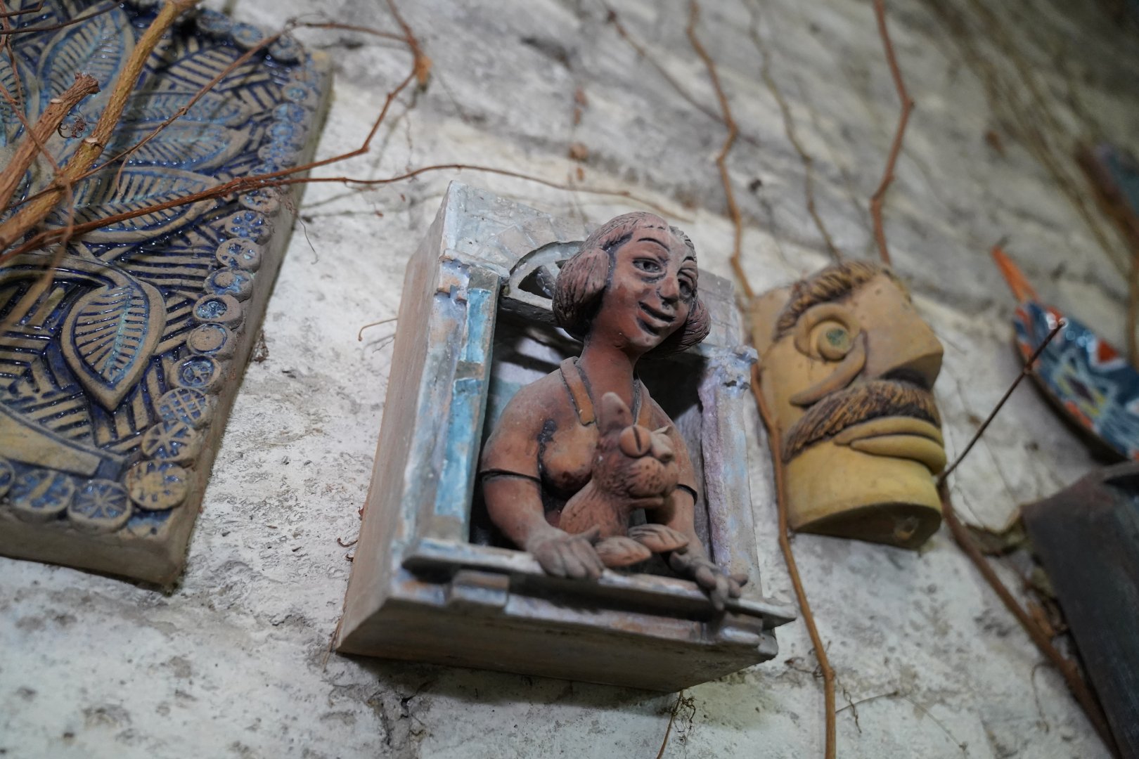 Пламенные женщины в керамике в Ичеришехер… Мир Теймур Мамедов и Ирина Денев в проекте "Вижу-чувствую" (ФОТО)