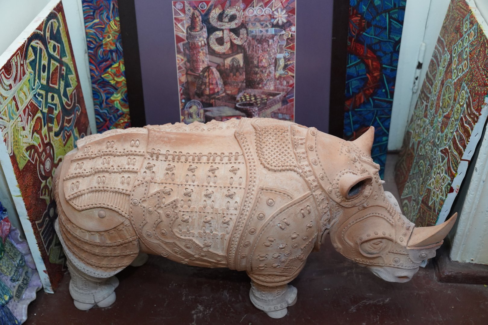 Пламенные женщины в керамике в Ичеришехер… Мир Теймур Мамедов и Ирина Денев в проекте "Вижу-чувствую" (ФОТО)