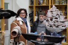 Пламенные женщины в керамике в Ичеришехер… Мир Теймур Мамедов и Ирина Денев в проекте "Вижу-чувствую" (ФОТО)