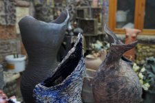 Пламенные женщины в керамике в Ичеришехер… Мир Теймур Мамедов и Ирина Денев в проекте "Вижу-чувствую" (ФОТО)