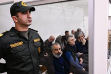 Состоялось очередное судебное заседание по делу лиц армянского происхождения, обвиняемых в многочисленных преступлениях против азербайджанского народа (ФОТО)