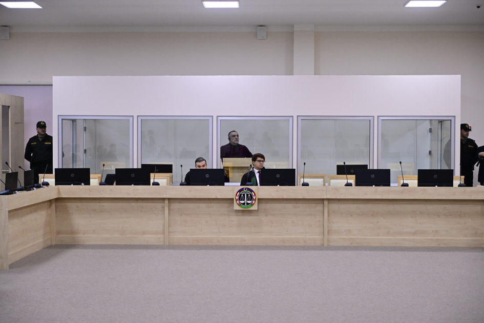 Состоялось очередное судебное заседание по делу лиц армянского происхождения, обвиняемых в многочисленных преступлениях против азербайджанского народа (ФОТО)