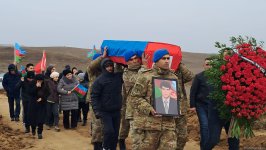Останки шехида первой Карабахской войны Мушфига Гулиева захоронены в Джебраиле (ФОТО/ВИДЕО)