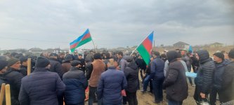 В Сальянском районе преданы земле останки шехида I Карабахской войны Эльшана Тагиева (ФОТО)