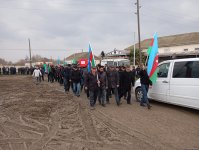 В Сальянском районе преданы земле останки шехида I Карабахской войны Эльшана Тагиева (ФОТО)