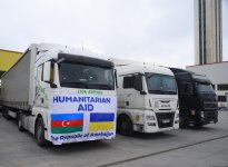 Азербайджан направил в Украину очередную партию гуманитарной помощи (ФОТО)