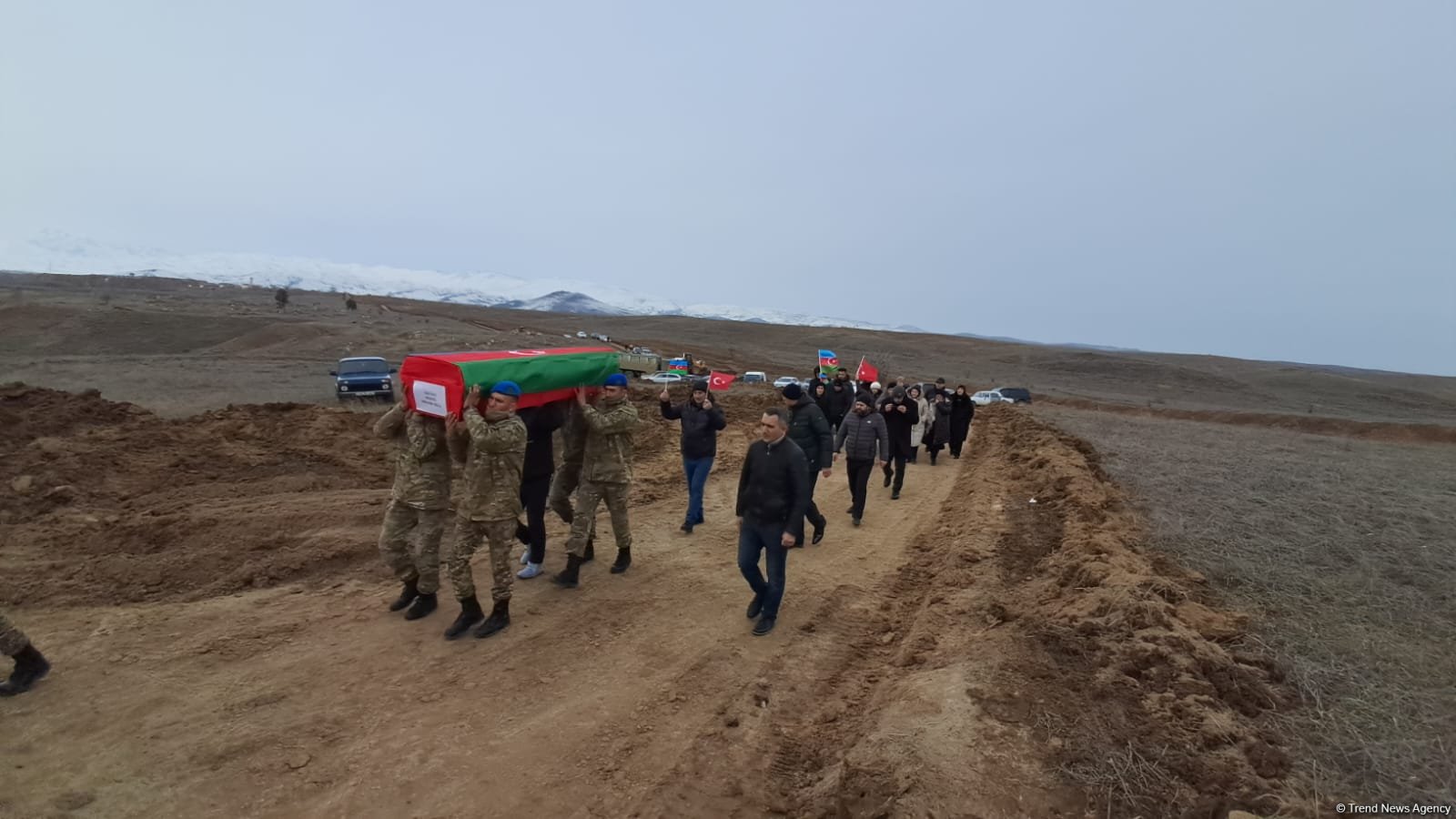 Останки шехида первой Карабахской войны Мушфига Гулиева захоронены в Джебраиле (ФОТО/ВИДЕО)