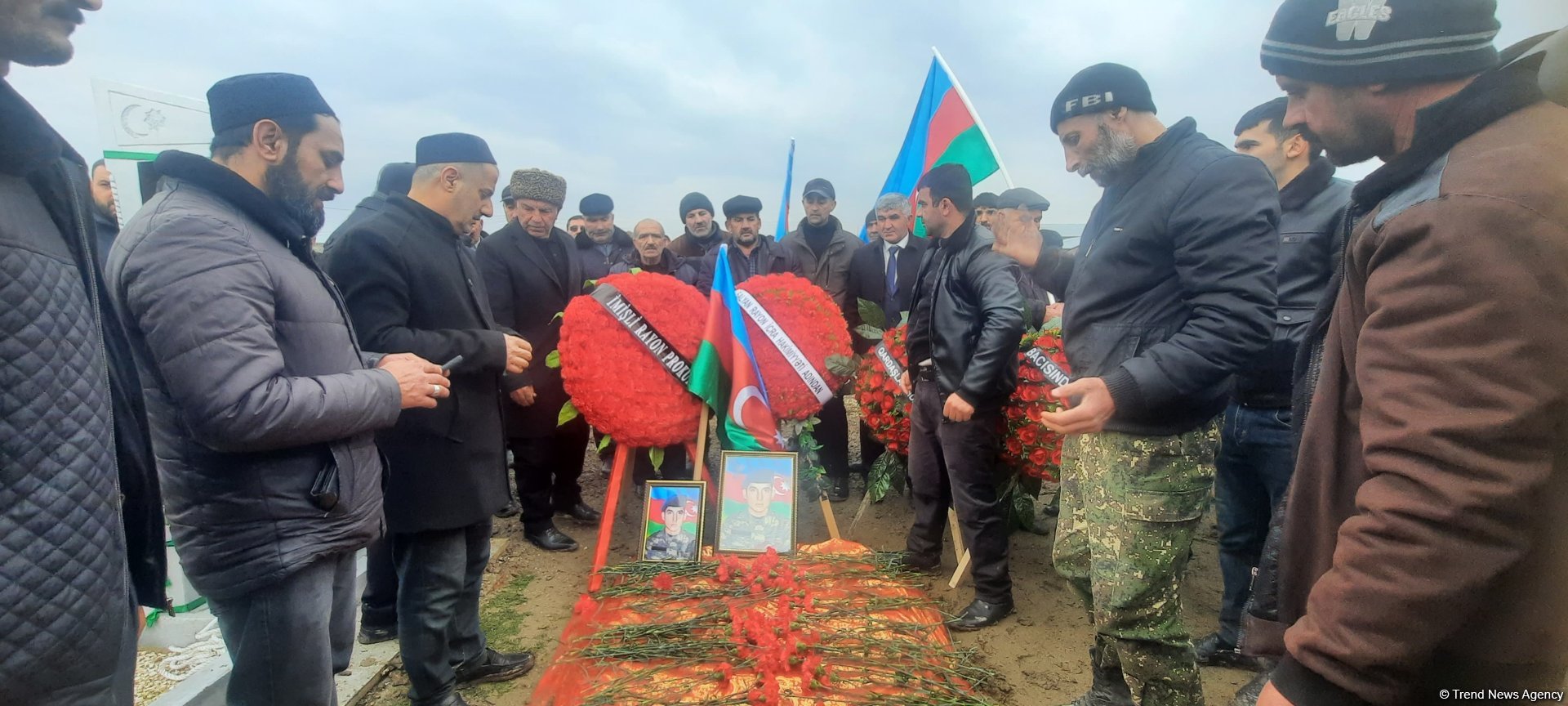 В Сальянском районе преданы земле останки шехида I Карабахской войны Эльшана Тагиева (ФОТО)