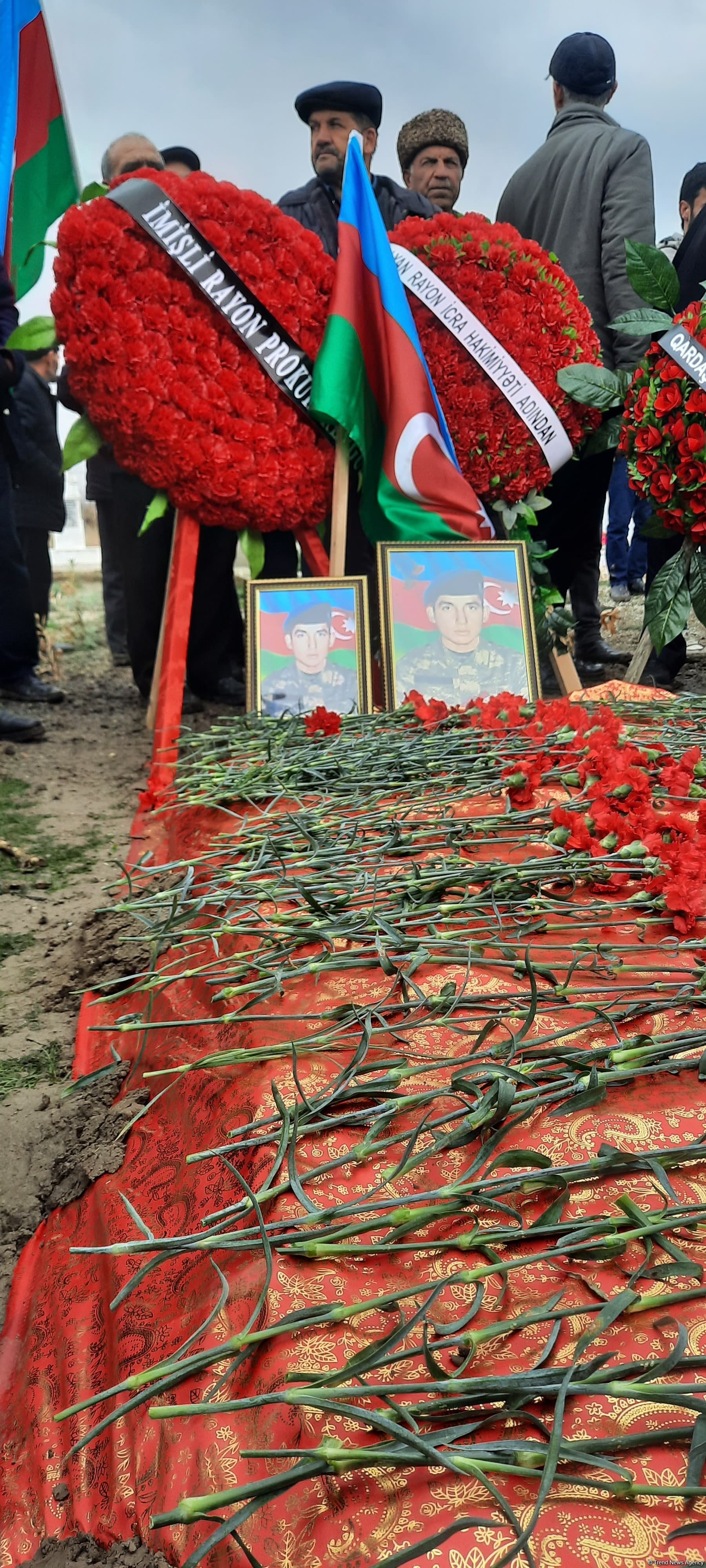 В Сальянском районе преданы земле останки шехида I Карабахской войны Эльшана Тагиева (ФОТО)