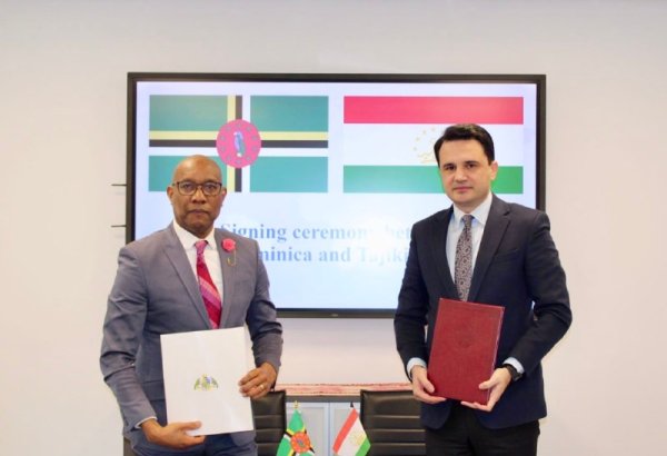 Таджикистан и Доминика подписали соглашение об отмене визовых требований