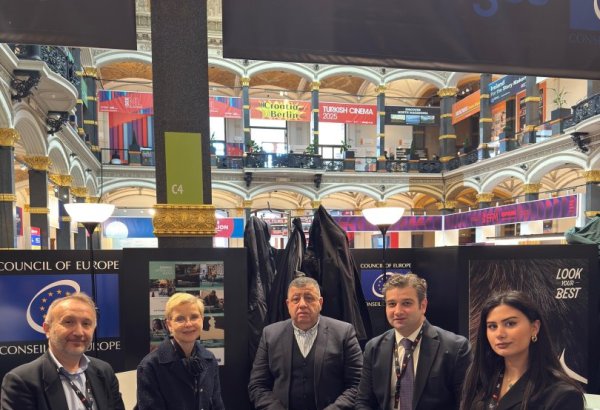 Агентство кино Азербайджанской Республики представлено на Берлинском международном кинофестивале (ФОТО)