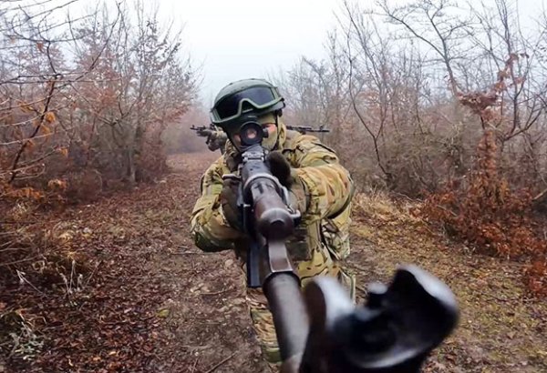 Проведены учения с подразделениями морской пехоты ВМС Азербайджана (ВИДЕО)