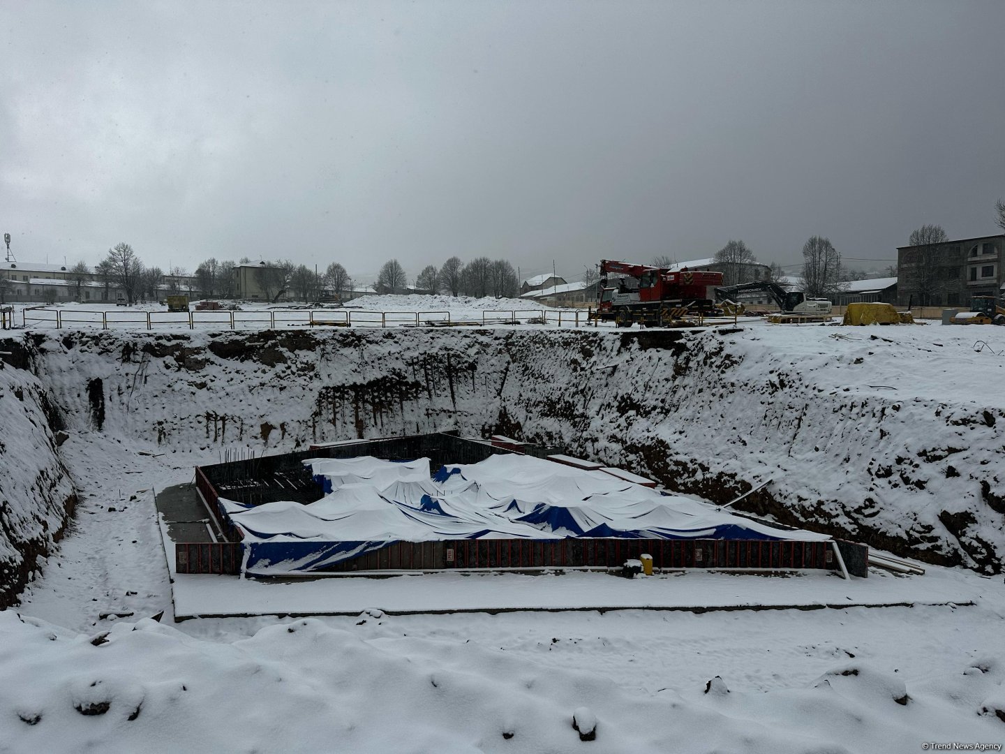 На территории будущего Парка Победы в Ханкенди ведутся планировочные работы (ФОТО)