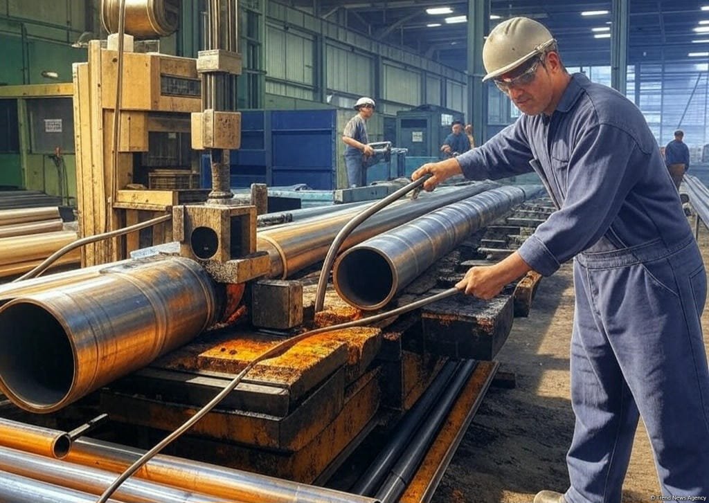 Производство стальных труб в Азербайджане почти удвоилось