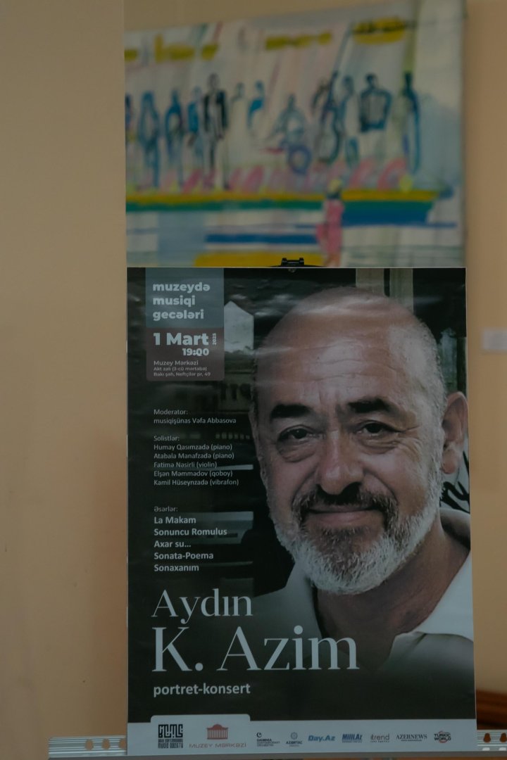 В Музейном центре состоялся концерт-портрет, посвящённый творчеству Айдына К. Азима (ФОТО)