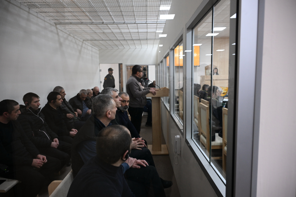 В Баку продолжился суд над обвиняемыми в совершении многочисленных преступлений против азербайджанского народа (ФОТО)