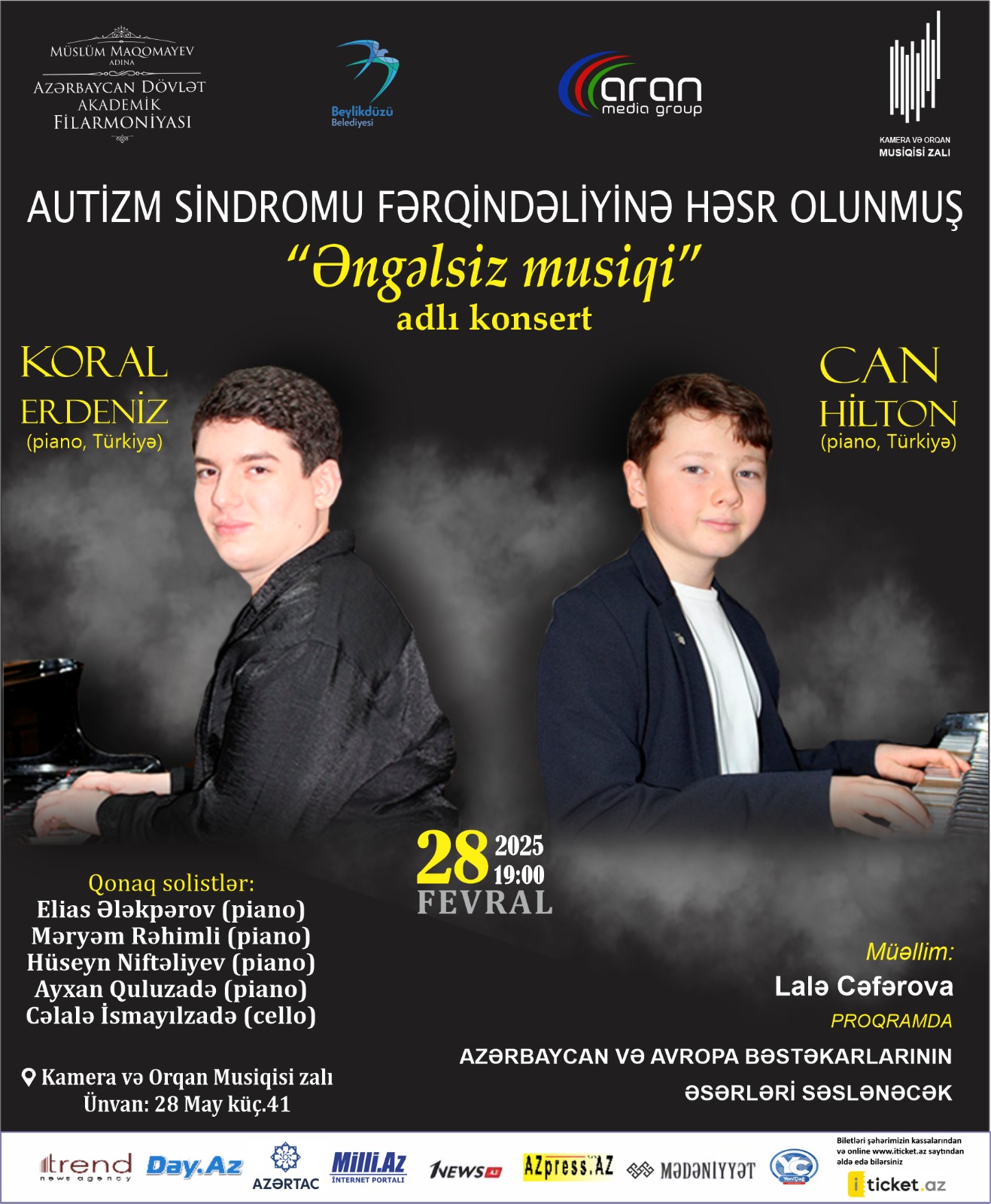 В Баку состоялся концерт детей с аутизмом "Музыка без преграды" (ФОТО)