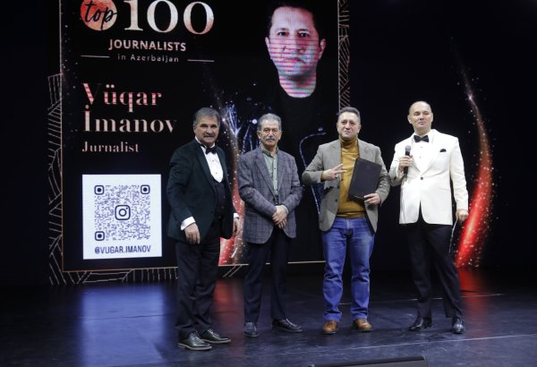 Во Дворце "Гюлюстан" состоялась церемония награждения лауреатов "TOP 100 Азербайджан" (ФОТО)