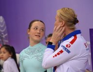 В Баку стартовал 2-й день Кубка мира по спортивной гимнастике (ФОТО)