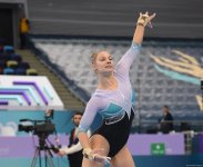 В Баку стартовал 2-й день Кубка мира по спортивной гимнастике (ФОТО)