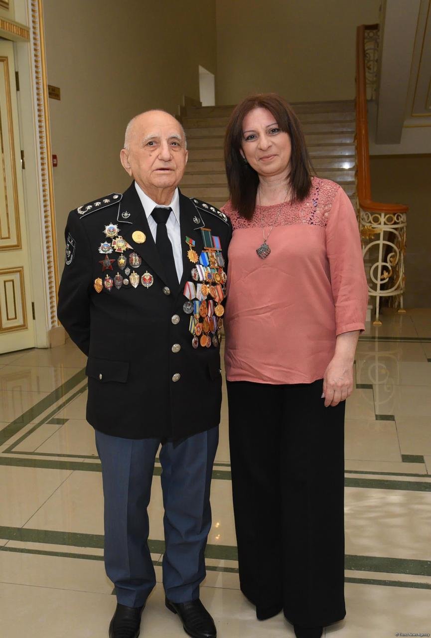 В Баку отметили 90-летие легендарного разведчика Шамиля Сулейманова (ФОТО)